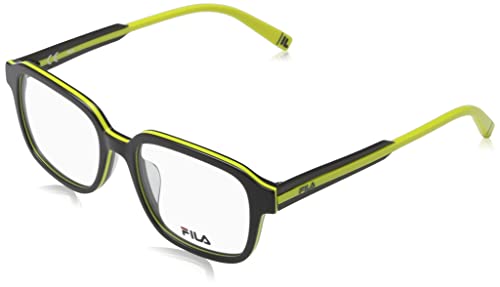 FILA VFI303 Gafas, Shiny Grey Top+Yellow, 51 para Hombre