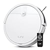 ILIFE V2 Robot Vacuum Cleaner, Tangle-Free Suction, 120 Mins Runtime, Slim, Self-Charging Robotic Vacuum Cleaner, Ideal for Pet Hair and Hard Floors