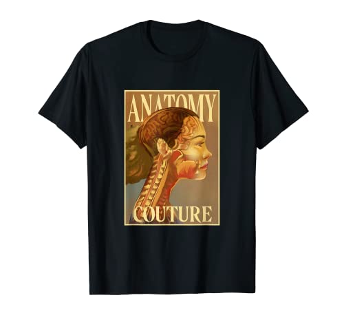 Diseño de portada de la revista Anatomy Couture Camiseta