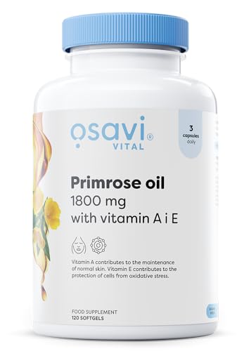 Osavi Primrose Oil Vitamin A & E Softgels
