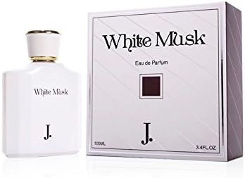Junaid Jamshed White Musk for Men EDP - Eau De Parfum 100ML (3.4oz) | Arabian Perfumery | Oriental Fragrance with Fresh Notes of Italian Lemon and Mint | Everyday Essential