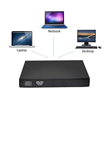 Lecteur CD-RW externe USB解决无光驱问题 Graveur portable blanc PC - 6