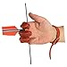 Archery Accessory for Women Finger Guard Wrist Straps Bow Arrow Protective Glove Lightweight and Breathable
