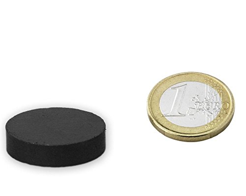 20 x Magnete a disco in ferrite Magnete rotondo in...