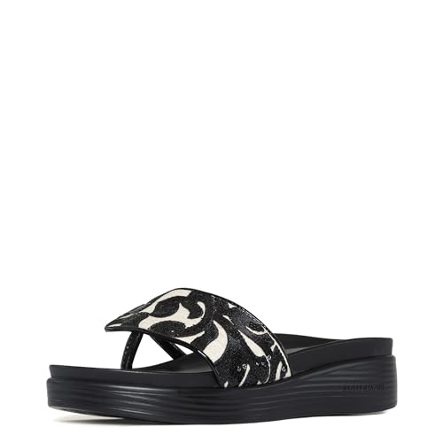 Image of Donald Pliner Women's Fifi Slide Sandals, Women's Summer Sandals, Women's Shoes, Comfortable Open-Toe Casual Flats