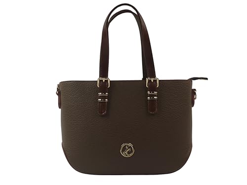 Bolso Tote Satchel con Asa Superior y Cierre de Cremallera miniatura 1