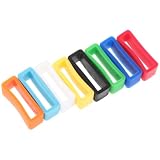 TRANSGEE 8 Stück Silikon Uhrenarmband Ring 22mm, Weich und Bequem