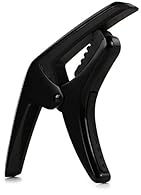 Lightweight cast-aluminum design Quick one-hand application Versatile fit for any neck shape Sleek ergonomic design Rock-solid tuning stability for any steel-string electric or acoustic guitar