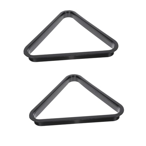 KOMBIUDA Billiards Ball Racks Tournament Pool Ball Racks Billiard Supplies Plastic Sturdy Durable