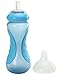 Nuby Plastic No-Spill Sport Sipper, 10 Ounce Colors May Vary