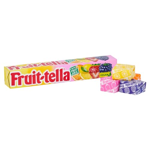 Fruittella Summer Fruits Soft Chew Sweets, Vegan Friendly - 40 x 41 g Sticks