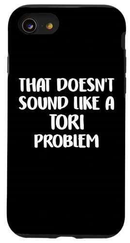 TORI Personalized Cute Flower Girls TORI Name スマホケース iPhone SE (2020) / 7 / 8 用