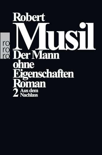 Der Mann Ohne Eigenschaften Volume 2 [German] 3499134632 Book Cover
