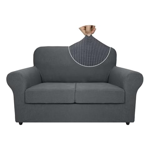 ZNSAYOTX 3-Piece Loveseat Slipcover Cover