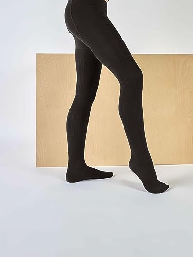 NAME IT Unisex Kinder Nknpantybukser Rib 2p Noos Strumpfhose, Schwarz, 134-140 EU