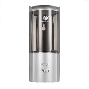 Splenssy Automatische zeepdispenser voor afzonderlijke flessen met infraroodsensor voor wandmontage, shampoo-box…