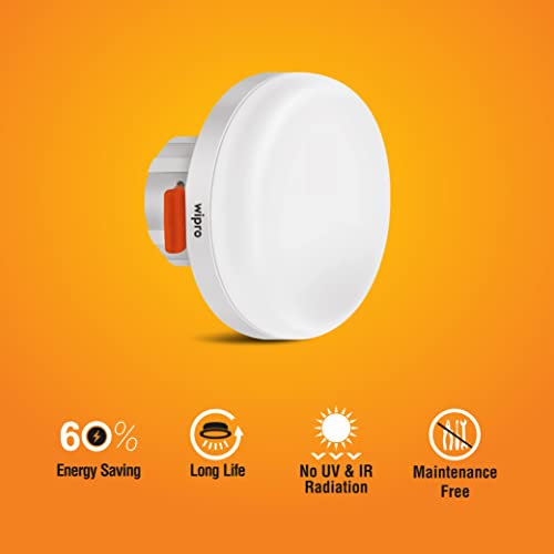 Image of wipro Garnet 15W Mini Dl 6500K,400 Volts Box