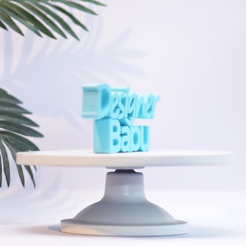 Image of NUKKAD TALES Designer Babu Blue Office Decor Showpiece Office Decoration Items for Office Table Corporate Gifts for Employees Gift for Graphic Designers (8 X 3.6 inch)