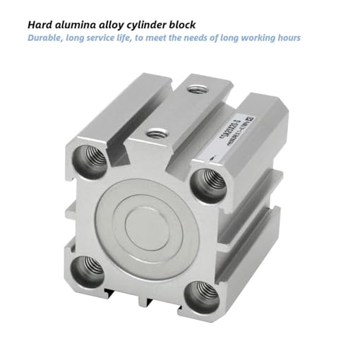 Vérin pneumatique SDA63 compact pour espaces restreints et robots