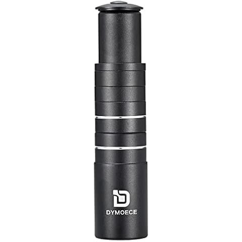 D Dymoece Bike Stem Riser Handlebar Riser Adapter Aluminum Alloy 28.6mm 1-1/8" Bicycle Fork Stem Extender for MTB Road Bike Mountain Bike BMX Height 115mm / 150mm /180mm / 210mm Cover