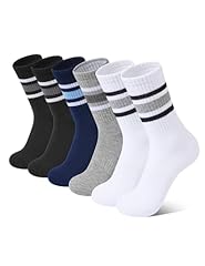 Black/Grey/Blue/White Stripes