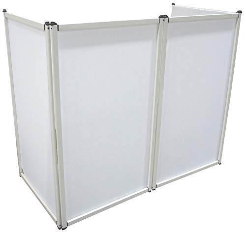 Harmony Audio HA-SKRIM Light Aluminum Portable DJ Event Facade Booth Scrim New