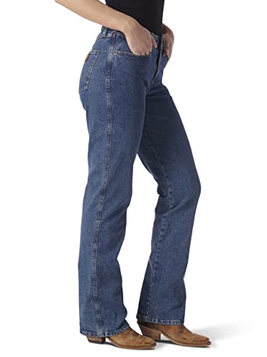 Wrangler Women's Cowgirl Cut Slim Fit High Rise Stretch Jean2
