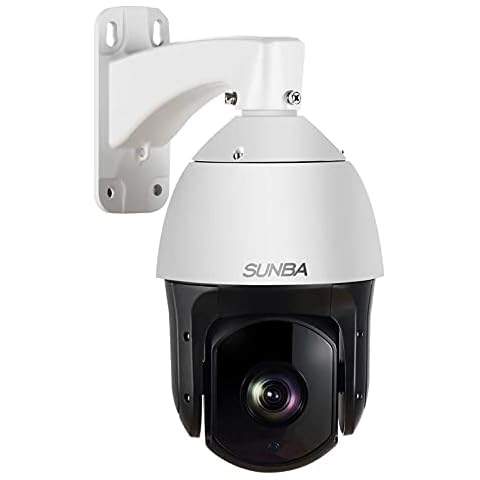 SUNBA PTZ Camera Outdoor 3MP Starlight PoE+ , 20x Optical Zoom @H.265, 24x7 Automatic PTZ Tour, Long Range Infrared Night Vision up to 250m (601-D20X V2) Cover