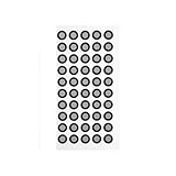 Dokumentenscanner, 5 Stück 3D-Scan-Marker for Hand-3D-Scanner, Hochreflektierende Markierungspunkte, Zielpunkt-Innendurchmesser 6 Mm, Außendurchmesser 10, für Zuhause, Reisen, Büro