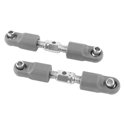 Laroal Accesorios para coches RC, varillas de tracción ajustables, varillas de acoplamiento, piezas de repuesto para vehículos RC H16DR H16BM, varillaje para un mejor rendimiento de la dirección