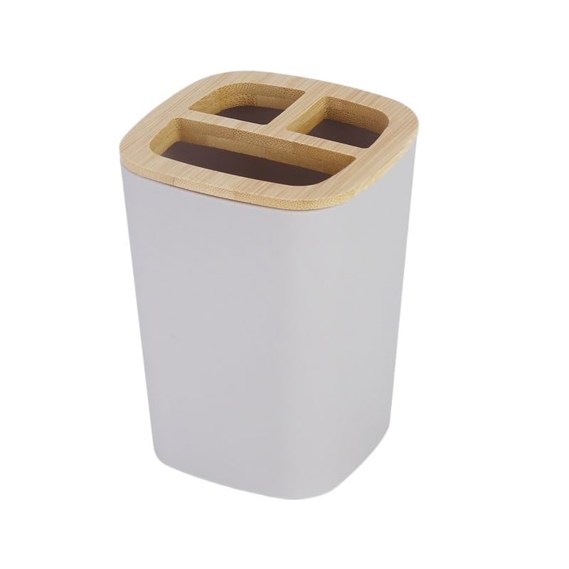 Caja de jabón y kit de accesorios de baño con acabado sofisticado plata 3