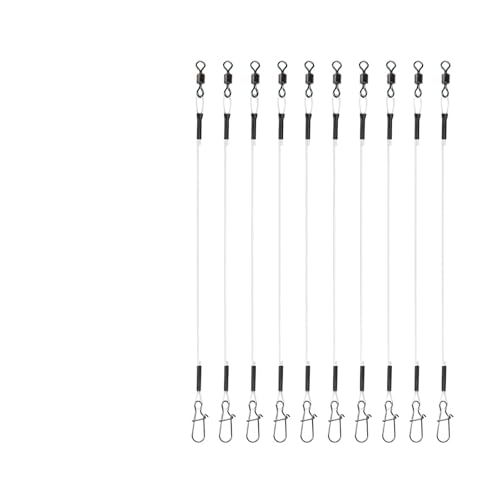 Juego de 30 cables para pesca en agua salada con giratorios miniatura 1