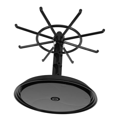 Didiseaon Stylish Rotating Jewelry Display Necklace Stand Bracelet Holder Ring Showcase for Home Office