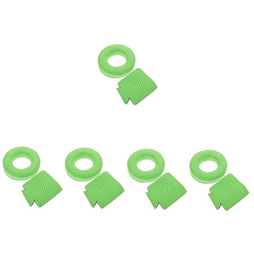 Toyvian 5juegos Soporte Flotante De Bebidas De Neopreno Portavasos para Piscina para Latas y Botellas Decoración De Verano La Playa Reutilizable y Ligero