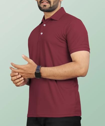 Image of T-Shirt | T-Shirt for Men | Regular Fit Polo T Shirt for Men | Casual T Shirt for Men | Men's T Shirt | Men's T Shirts Stylish | Half Sleeve T Shirt
