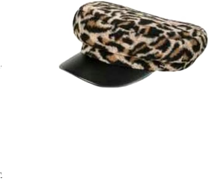 Hat You Cappello da Capitano Berretto con Visiera Steward Ecopelle Animalier  Leopardato : Amazon.it: Abbigliamento