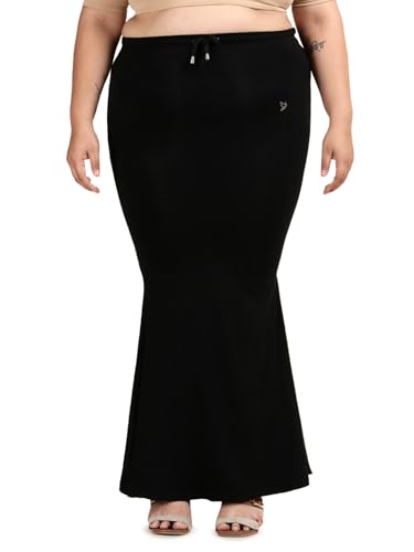 TWIN BIRDS Super Soft Viscose Elastane Fabric Saree Skirt/Saree Shaper/Saree Shapewear for Women