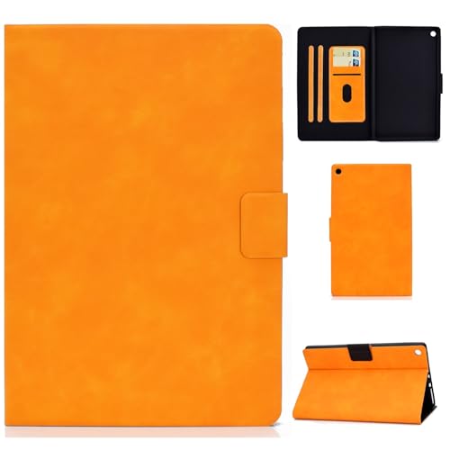 Kindle Fire HD 8�^�u���b�g(��7����/��8����A2017/2018�N����)�Ή��P�[�X�^�u���b�g�P�[�X�A�J�[�h�X���b�g�t���t�H���I�J�o�[�}���`�A���O���r���[�A�I�[�g�X���[�v/�E�F�C�N�X�}�[�g�J�o�[ZY(KHAKI)