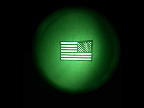 3.5" x 2" Reversed Tactical Infrared Reflective US Flag (Ultra Durable) Combat Patch