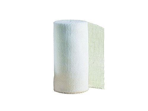 Gima - Bandage de Gaze Hydrophile ourlée à 20 fils, 100% Coton Hydrophile Candide, Bord Ourlé, sans latex, taille 5 m x 5 cm, boîte de 100 rouleaux