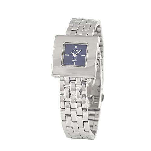 Montre Time Force originale en acier inoxydable chronographe pour homme élégant