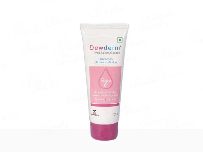 Dew-derm Moisturising Lotion for Face & Body, Daily Use for Men & Women, 100gm-image-40