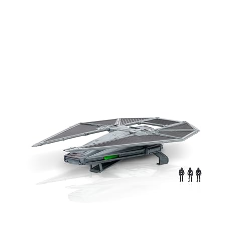 Star Wars Micro Galaxy Squadron Tie Reaper - veículo de 9 polegadas com três acessórios de microfiguras de 1 polegada