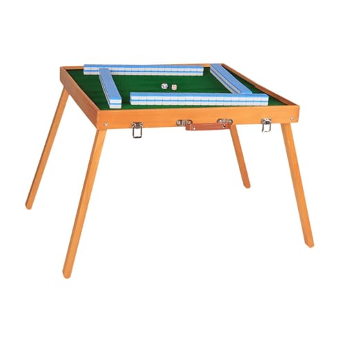 Set de fichas Mahjong Kowaku con mesa plegable y bolsa miniatura 1