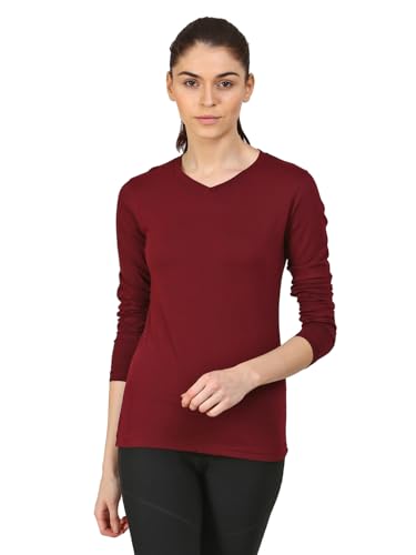 Image of Ap'pulse Women's Long Sleeve V Neck Tshirt