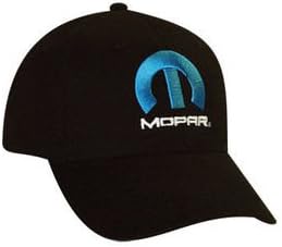Hot Rod Plus Compatible with Mopar Logo Black Baseball Cap