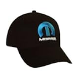 Hot Rod Plus Compatible with Mopar Logo Black Baseball Cap