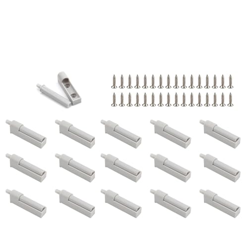 PARFCO 16 Piezas Amortiguador de Puerta de Muebles, Amortiguador Puerta Cocina, Amortiguadores de Puerta de Armario de Cierre Suave para Muebles, para Armarios, Alacenas, Cajones y Puertas