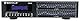 Rockville req42-b schwarz 48,3 cm Rack Mount 2 x 21 Band Equalizer W/Spektrumanalysator