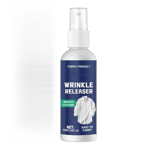 Genérico Spray para Planchar - Spray Refrescante para Ropa 100ml - Eliminador De Olores con Fragancia Ligera Ayuda para Planchado para Viajes Hogar Playas Vacaciones